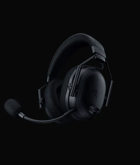 Black Razer BlackShark V3 Pro wireless gaming headset